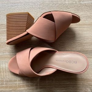 BCBG Block Heel Sandals 👡